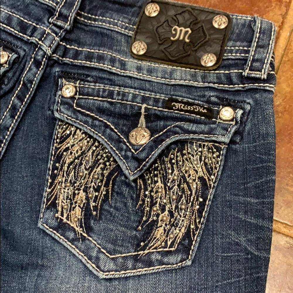 Miss Me Angel Wing JP5616B Boot Cut